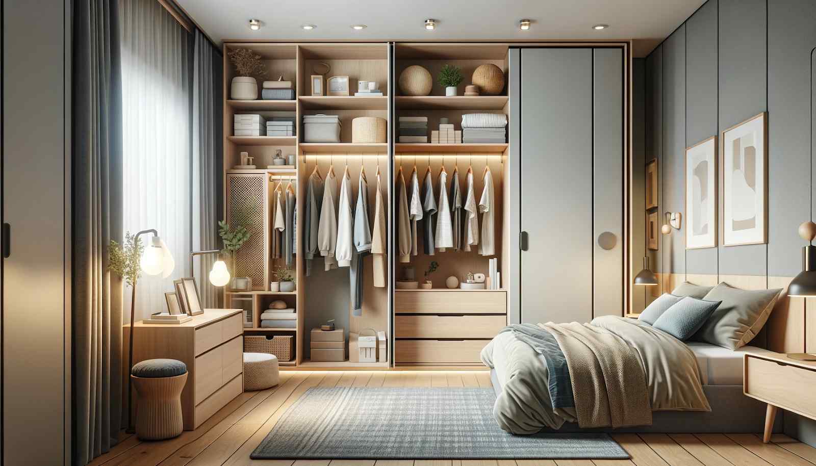 Wardrobe Design in Malaysia: Combining Style, Storage, and Functionality